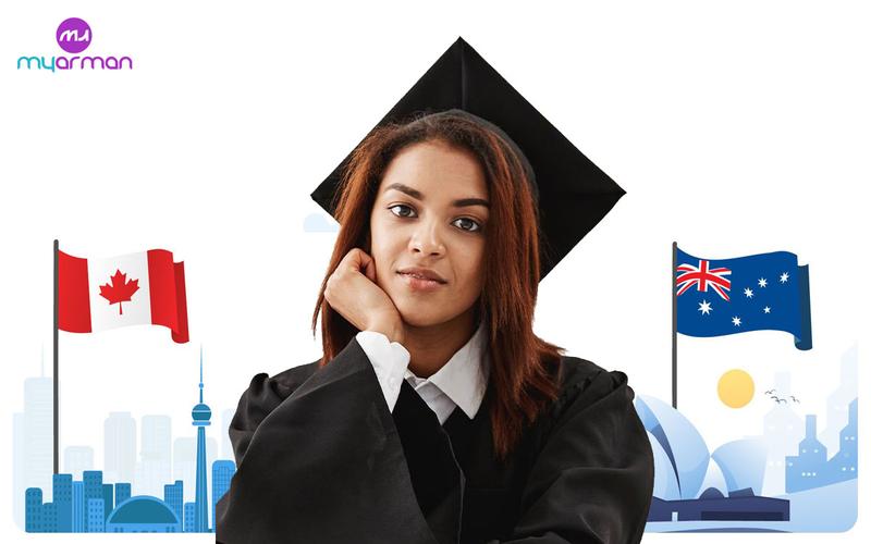 Study in Canada or Australia